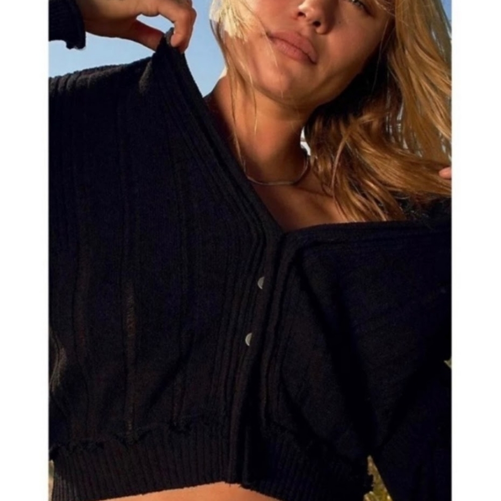 *Pics Updated!**Free People Stevie Cardigan Sweater